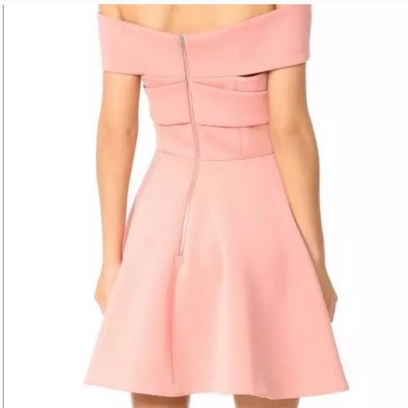 Keepsake the label dusty rose off the shoulder cross cross dress - Picture 2 of 8